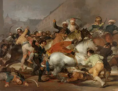 El dos de mayo de 1808 en Madrid Francisco de Goya